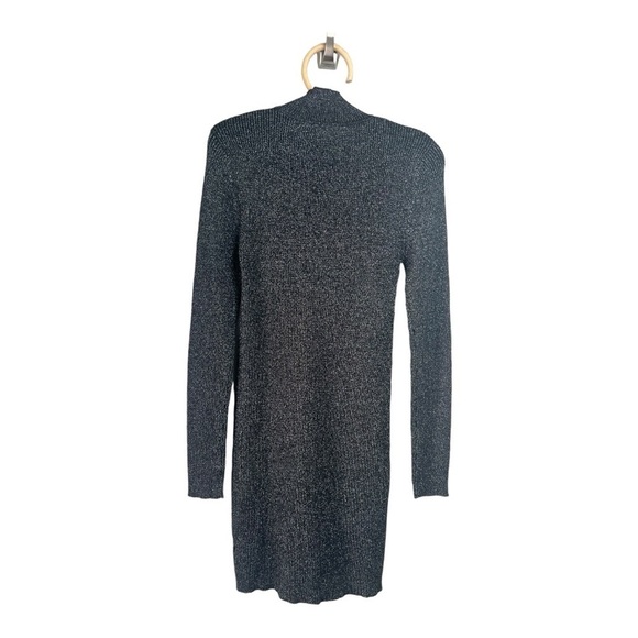 Nadina Sweater Dress in Black & Silver
Metallic by Steve Madden NEW Size XS - Picture 2 of 15